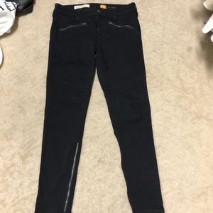 Anthropology black jeans